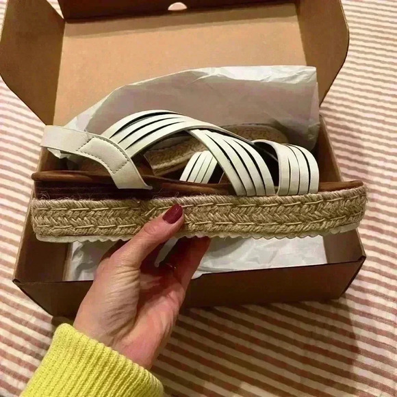 Women’s espadrille sandals Platform sandal Women’s size 9 - Picture 3 of 5